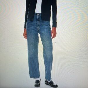 Levi’s ribcage straight ankle Jean